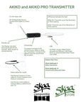 SKAA PRO ANALOG MINI TRANSMITTER AKIKO 3.5MM CONNECTOR - USB POWERED
