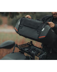 SW MOTECH TAIL BAG PRO SERIES RACKPACK BLACK 32-42 LITRE 1680D BALLISTIC NYLON