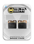 METAL GEAR BRAKE PADS SINTERED