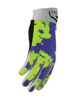 THOR GLOVE YOUTH LAUNCHMODE BLEACH GRAY/ACID