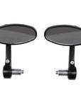 Revolution Clamp On Mirrors Stealth - Pair