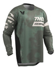 THOR MX JERSEY LAUNCHMODE BLEACH BLACK/CAMO