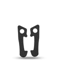 R&G Boot Guard Kit for MV Agusta Brutale 800RR 22-- Dragster 800RR 21- Black R&G