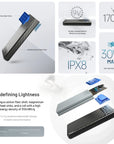 NITECORE 10,000MAH POWER BANK BLUE ULTRA LIGHTWEIGHT CARBON FIBER ENERGY BRICK