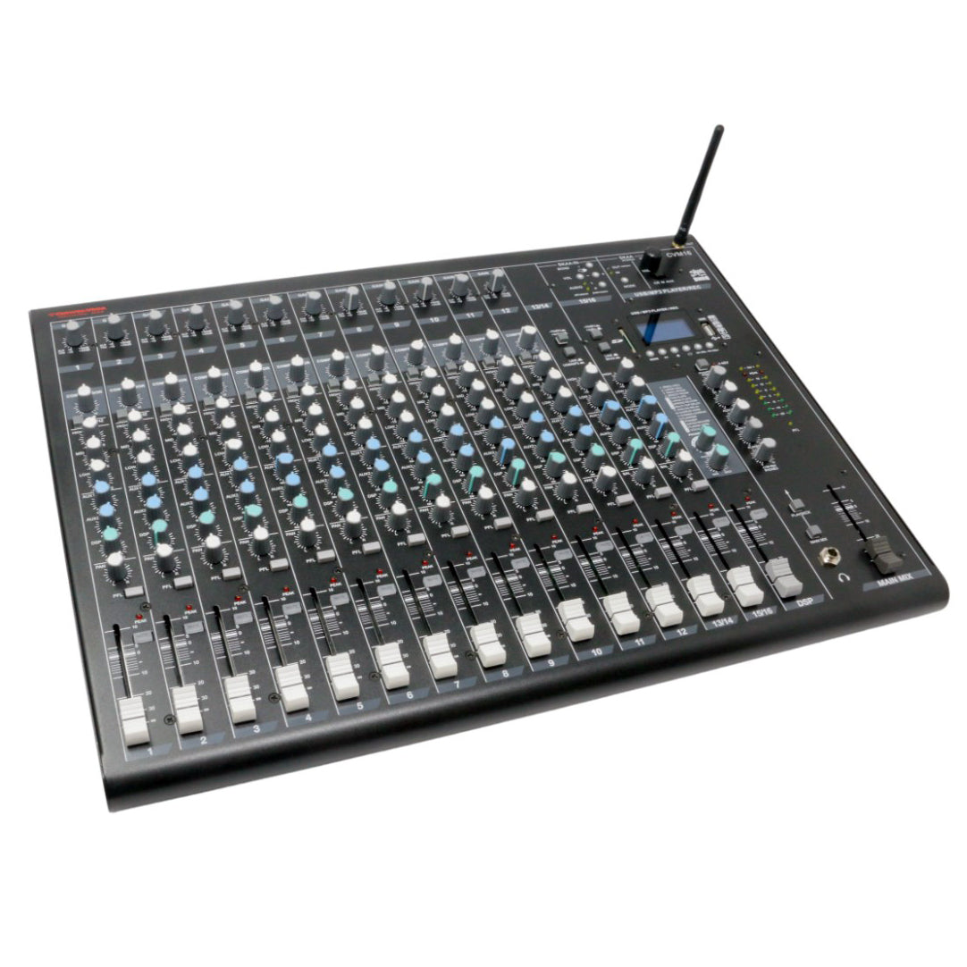 CERWIN VEGA 16-CHANNEL MIXER WITH BLUETOOTH &amp; SKAA