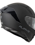 RJAYS DOMINATOR III Helmet - Solid Matt Blk | Internal Sun-Shield