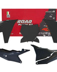 PLASTICS KIT RTECH 6 PIECE BLACK KTM SX SX-F XC XC-F