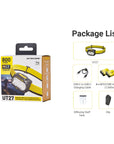 NITECORE 800 LUMEN USB RECHARGEABLE LED HEADLAMP YELLOW