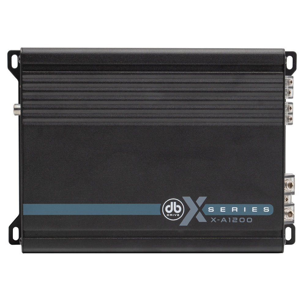 DB DRIVE AMP X-SERIES MONO CLASS D RMS 600W X 1 @ 1OHM / 300W X 1 @ 2OHM