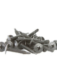 SCREW BUTTON HEAD SELF DRILLING BLACK 8G 25MM (100 PACK)