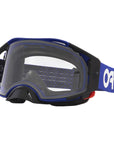 AirBrake MX Goggle Moto Blue B1B w Clear Lens Oakl