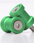 R&G Paddock Stand Bobbins GREEN