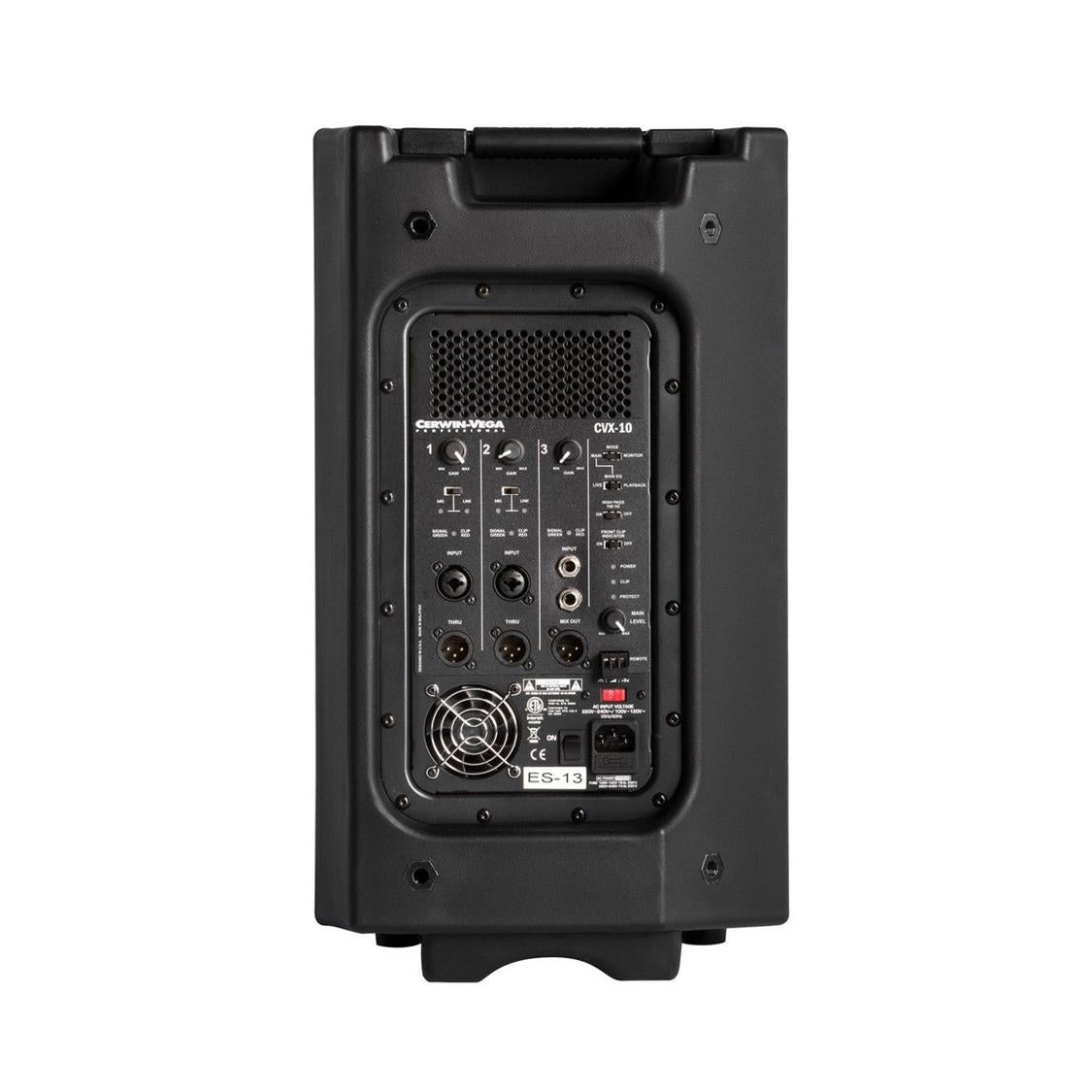 CERWIN VEGA CVX PRO AUDIO 10" POWERED 2-WAY FULL RANGE SPEAKER 750W RMS/1500W MAX