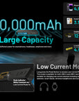 NITECORE 20,000MAH POWER BANK LOW TEMP RESISTANT CARBON FIBER ENERGY BRICK