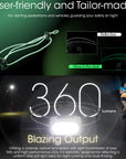 NITECORE 360 LUMEN USB RECHARGEABLE LED HEADLAMP BLACK