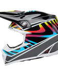 Bell MOTO-9S FLEX Drift Gloss Black/Multi