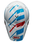 Bell MOTO-9S FLEX Banshee Gloss White/Red