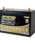 AGM BATTERY DEEP CYCLE DUAL PURPOSE 12V 105AH 780CCA BY SSB (27X MF) ULTRA HIGH PERFORMANCE