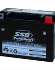 MOTORCYCLE BATTERY AGM 12V 0.6AH 130CCA BY SSB HIGH PERFORMANCE