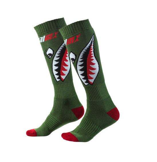O'Neal Pro MX Woods Camo Socks - Moisture Wicking Motorcycle Socks
