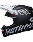 Bell MOTO-9S FLEX Fasthouse Flex Crew Matte Black/White