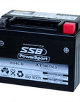 MOTORCYCLE AND POWERSPORTS BATTERY (YB4L-B) AGM 12V 4AH 105CCA BY SSB HIGH PERFORMANCE