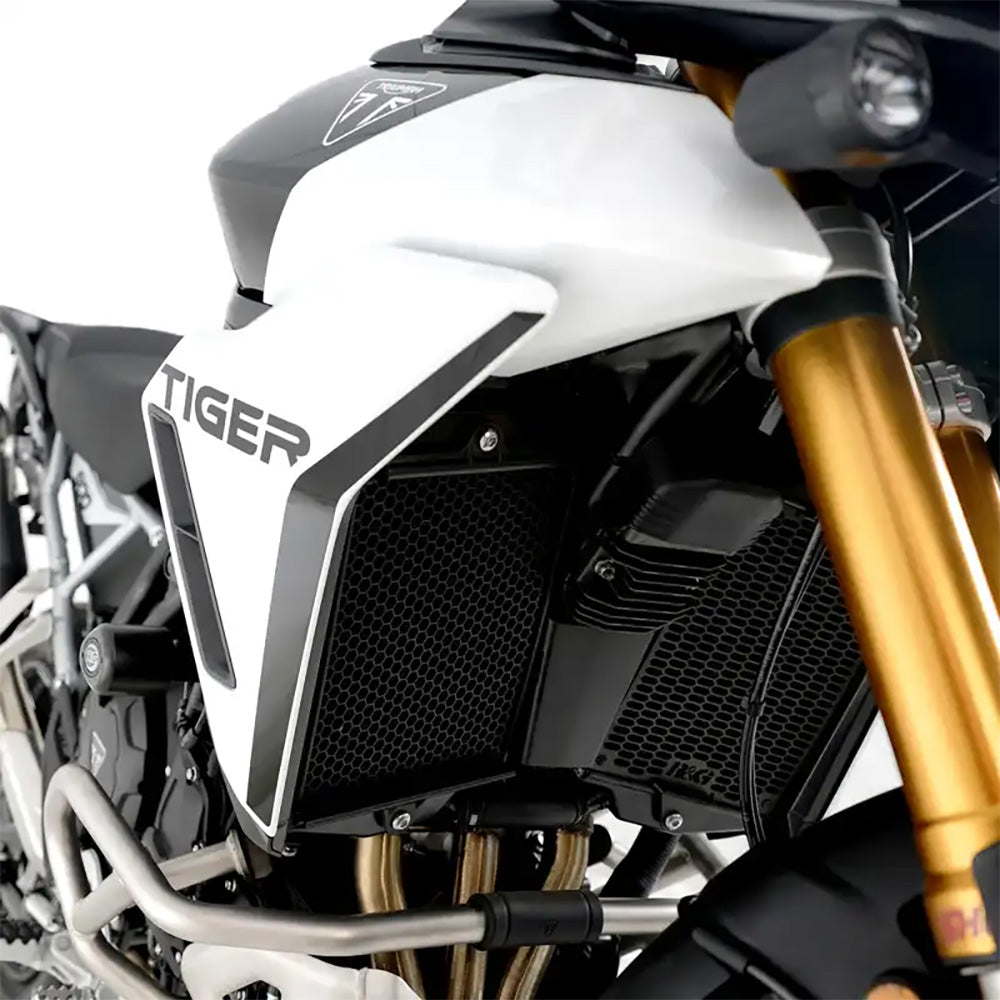 PRO Radiator Guard for Triumph Tiger 900(GT/GT PRO/RALLY/RALLY PRO) 20- 850 SPORT 21- Black R&amp;G