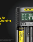 NITECORE INTELLIGENT BATTERY CHARGER USB FOUR SLOT SUPERB CHARGER