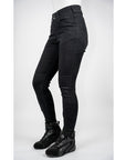 Bull-It Fury Black Skinny Motorcycle Jean (A) - LADIES