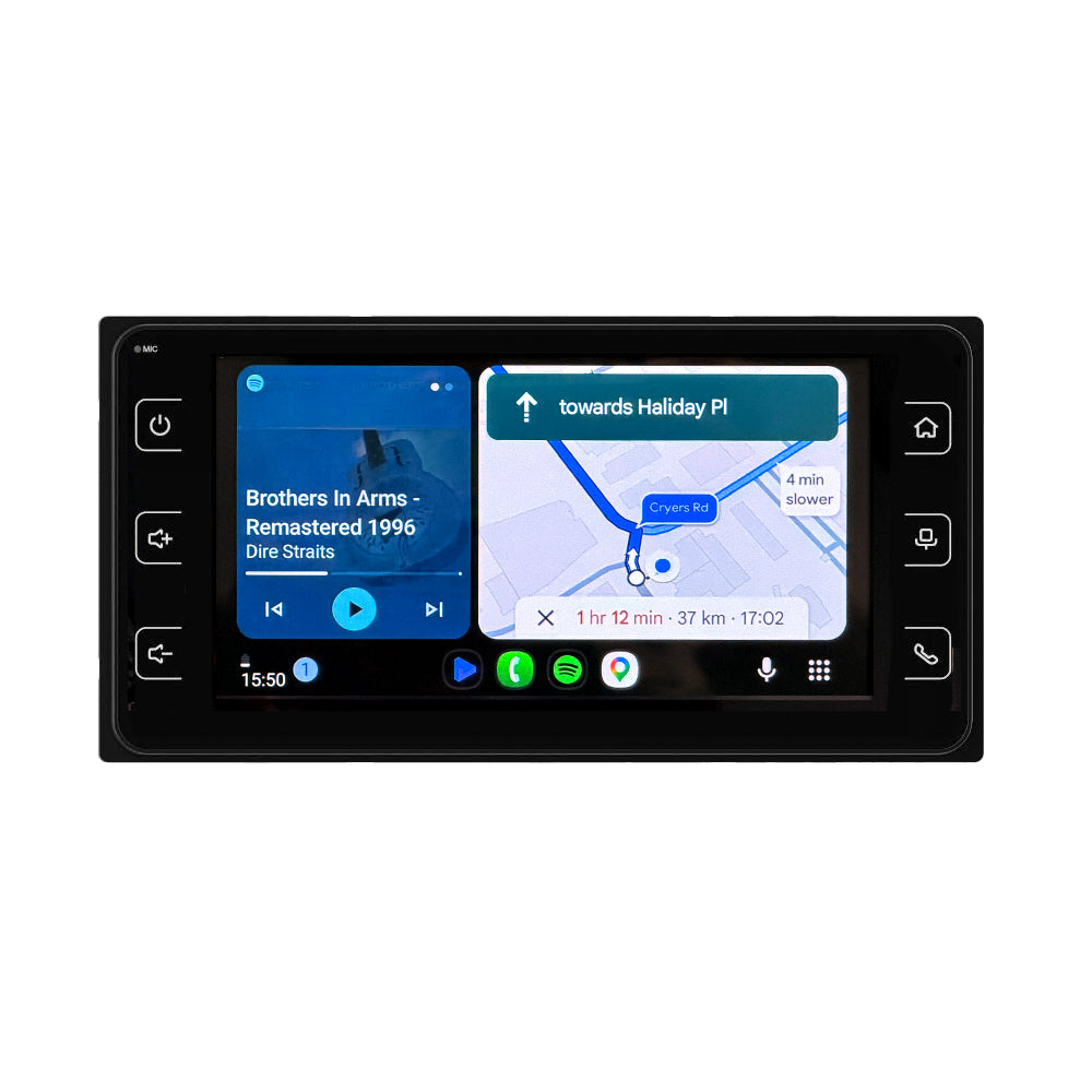 MONGOOSE 6.75" TOYOTA WIDE WIRELESS CARPLAY &amp; ANDROID AUTO MULTIMEDIA HEAD UNIT