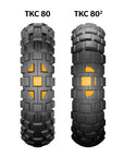 Continental TKC80 vs TKC80^2 footprint