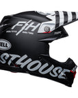 Bell MOTO-9S FLEX Fasthouse Flex Crew Matte Black/White