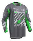 THOR MX JERSEY LAUNCHMODE FUTURA CHAR/GREEN