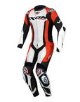 Ixon VORTEX 3 1pc Suit - Wht/Blk/Red