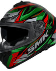 SMK TYPHOON RIVAL  - Black Green Red - GL283