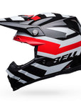 Bell MOTO-9S FLEX Banshee Gloss Black/Red