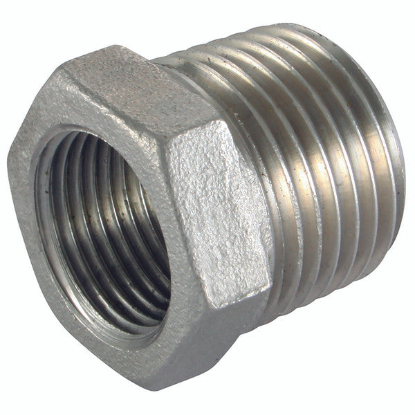 FORMULA AIR CONNECTOR STAINLESS NIPPLE 3/8M X 1/4F BSP