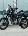 Bike fitted with the Kreiga OS-BASE and OS-Adventure Packs