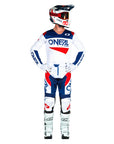 O'Neal HARDWEAR AIR Slam Jersey - White/Blue/Red