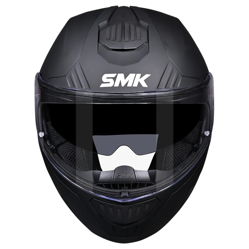SMK Gullwing System Helmet - Matte Black