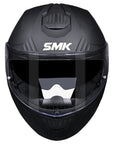 SMK Gullwing System Helmet - Matte Black