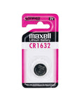 MAXELL LITHIUM BATTERY CR1632 3V COIN CELL 5 PACK