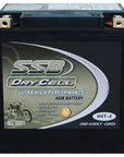 MOTORCYCLE AND POWERSPORTS BATTERY AGM 12V 30AH 515CCA BY SSB ULTRA HIGH PERFORMANCE  DRY CELL