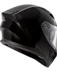 RJAYS APEX III Helmet - Solid Gloss Blk | Internal Sun-Shield