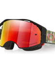 Airbrake MTB Goggle Green Camo Strap with Prizm Mx Trail Torch Lens