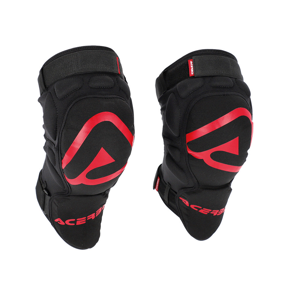 Red X-Knee Guards Acerbis