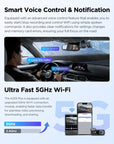 VIOFO DASHCAM A229 PLUS 2K FRONT + 2K REAR 5GHZ WIFI + GPS