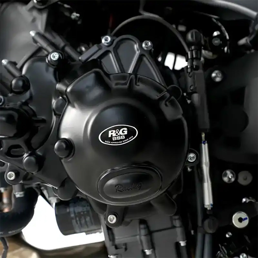 Engine Case Cover Kit Yamaha XSR900 22-/XSR900 GP24- &amp; YZF-R9 25- Black R&amp;G
