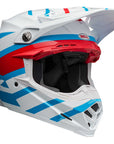 Bell MOTO-9S FLEX Banshee Gloss White/Red