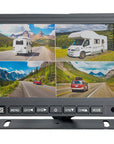 7" AHD - 1080P - QUAD MONITOR - 4 CAMERA INPUT